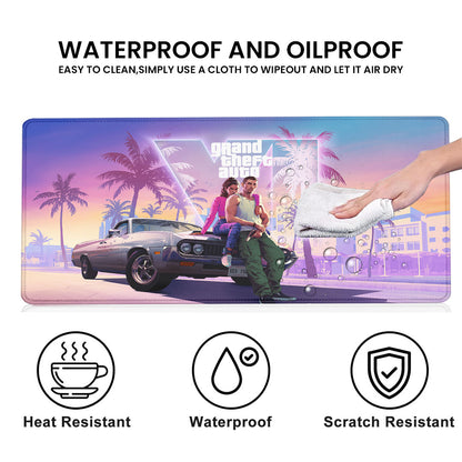Premium Desk Mat  (3mm Thick) – 3 Size & Extra Large Desk Pad for Work & Gaming | Zenora Mats