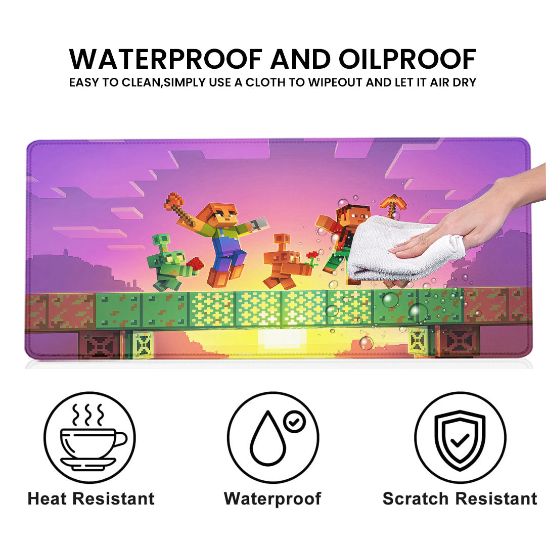 Premium Desk Mat  (3mm Thick) – 3 Size & Extra Large Desk Pad for Work & Gaming | Zenora Mats
