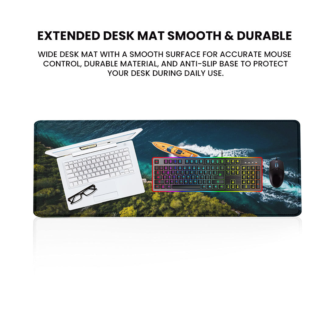 Premium Desk Mat  (3mm Thick) – 3 Size & Extra Large Desk Pad for Work & Gaming | Zenora Mats