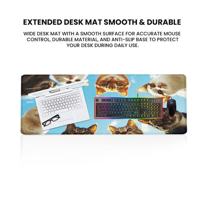 Premium Desk Mat  (3mm Thick) – 3 Size & Extra Large Desk Pad for Work & Gaming | Zenora Mats