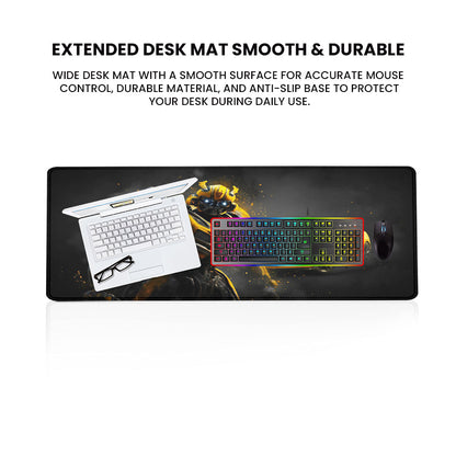 Premium Desk Mat  (3mm Thick) – 3 Size & Extra Large Desk Pad for Work & Gaming | Zenora Mats