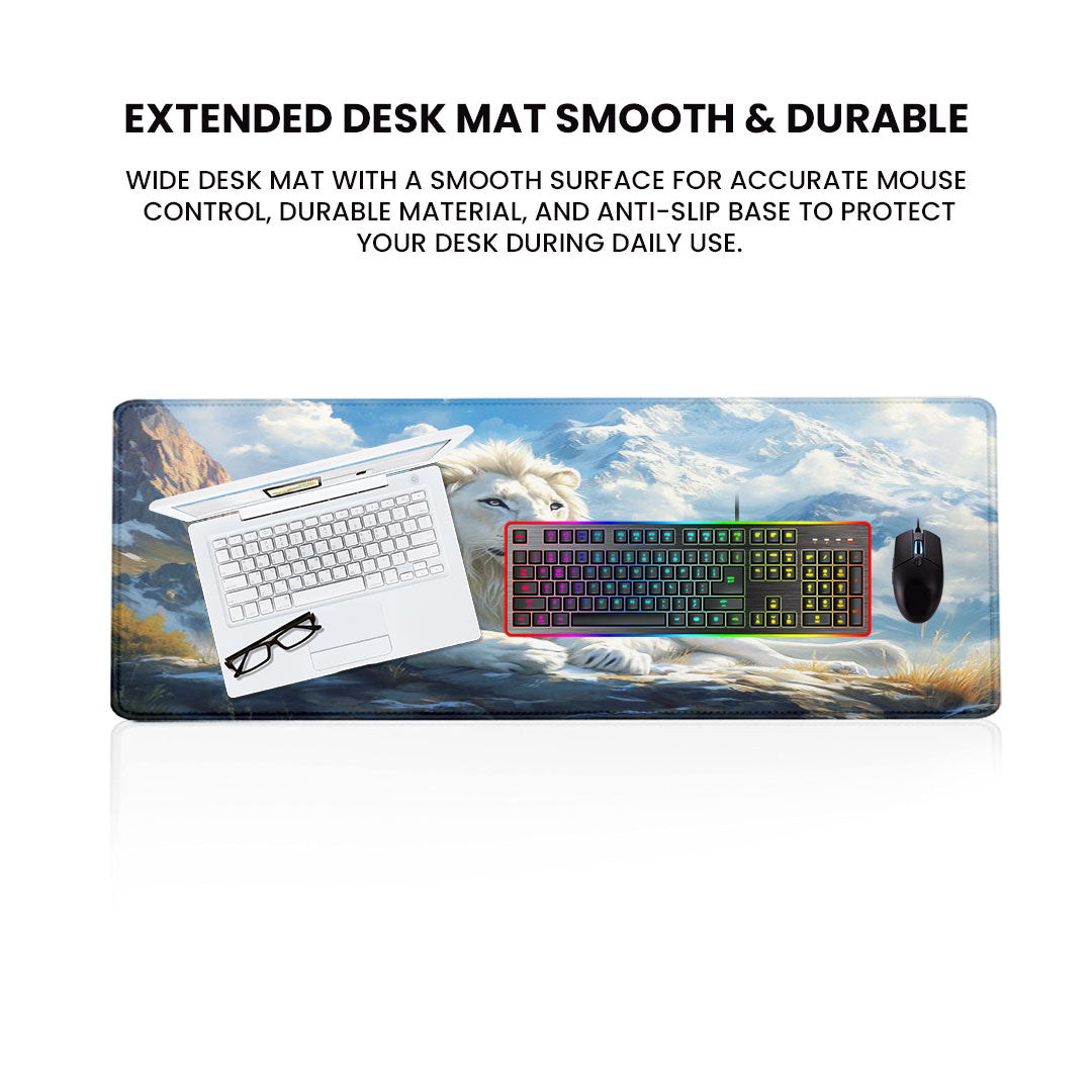 Premium Desk Mat  (3mm Thick) – 3 Size & Extra Large Desk Pad for Work & Gaming | Zenora Mats
