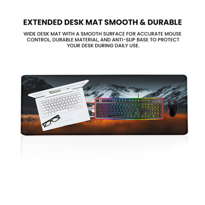 Premium Desk Mat  (3mm Thick) – 3 Size & Extra Large Desk Pad for Work & Gaming | Zenora Mats