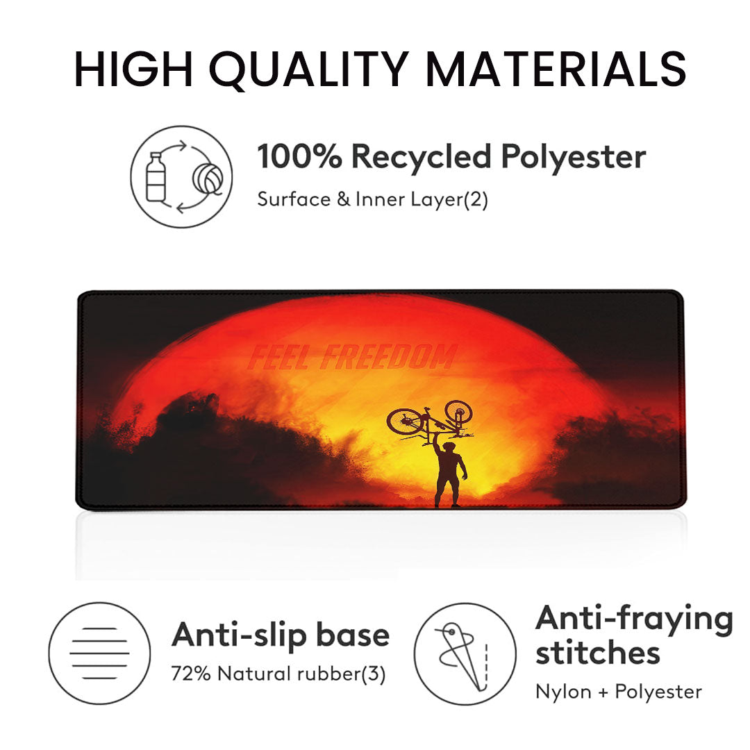 Premium Desk Mat  (3mm Thick) – 3 Size & Extra Large Desk Pad for Work & Gaming | Zenora Mats