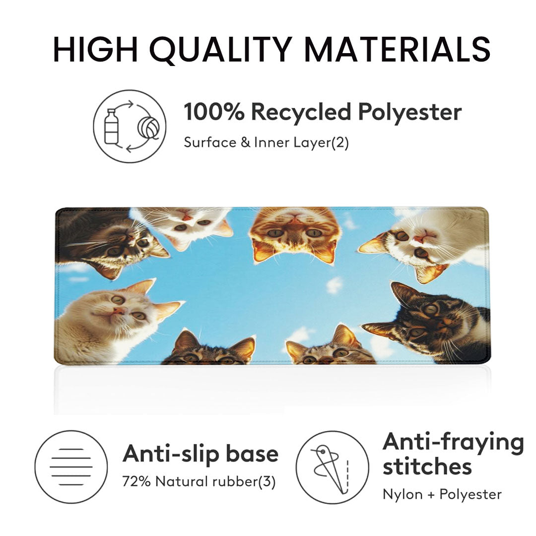 Premium Desk Mat  (3mm Thick) – 3 Size & Extra Large Desk Pad for Work & Gaming | Zenora Mats