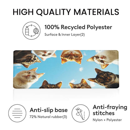 Premium Desk Mat  (3mm Thick) – 3 Size & Extra Large Desk Pad for Work & Gaming | Zenora Mats
