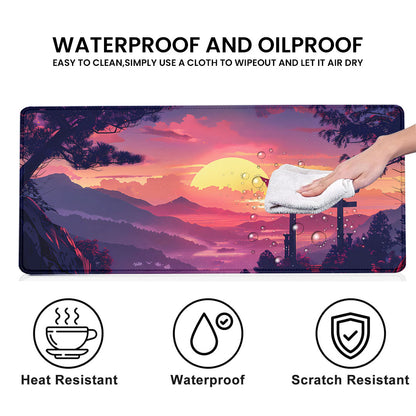 Premium Desk Mat  (3mm Thick) – 3 Size & Extra Large Desk Pad for Work & Gaming | Zenora Mats