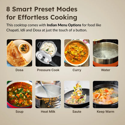 Prestige Atlas Neo Induction Cooktop with High Voltage Surge Protection (Up to 4kV)